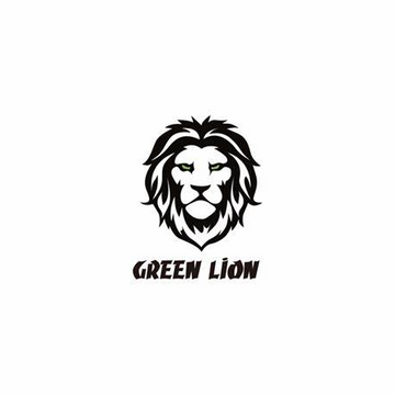 Green lion