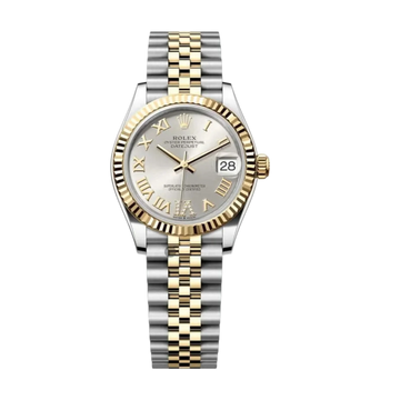 Datejust Oyster 31mm – Silver Dial with Yellow & White Gold