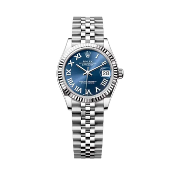 Datejust Oyster 31mm – Blue Dial in White Gold & Steel