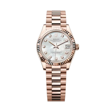Datejust Oyster 31mm – Mother of Pearl Dial with Rose Gold & Zircon