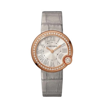 Ballon Blanc de Cartier 30mm Quartz Stainless Steel Zircon