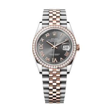 Datejust Oyster 36mm – Stainless Steel, Zircon Elegance