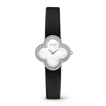 Alhambra Watch – 30mm Satin Strap, Zircon, Stainless Steel