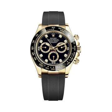Cosmograph Daytona 40mm Stainless Steel with Rubber Strap