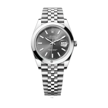 Datejust Oyster 41mm Stainless Steel Grey Dial