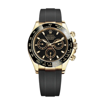 Cosmograph Daytona 40mm Stainless Steel Rubber Strap