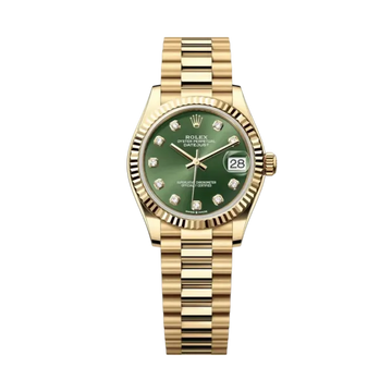 Datejust Oyster 31mm – Green Dial with Yellow Gold & Steel