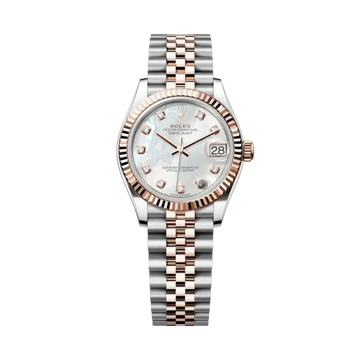 Datejust Oyster 31mm – Mother-of-Pearl Dial with White & Rose Gold
