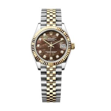 Datejust Oyster 31mm – Brown Mother-of-Pearl Dial with Gold & Steel
