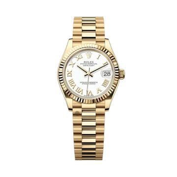 Datejust Oyster 31mm – White Dial with Yellow Gold & Steel