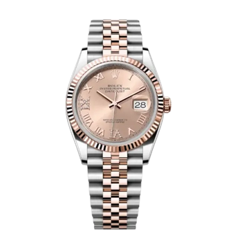 Datejust Oyster 36mm – Stainless Steel Watch with Zircon