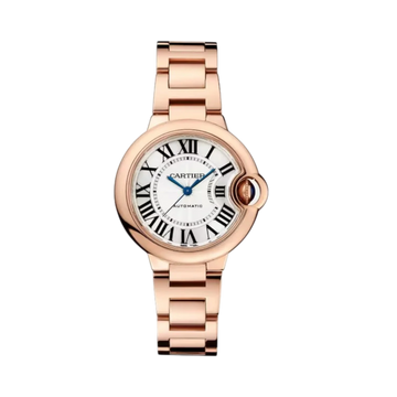 Ballon Bleu de Cartier 36mm Rose Gold Steel Mechanical