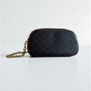 Celine Multi Bag Triomphe Canvas 13x25x6cm