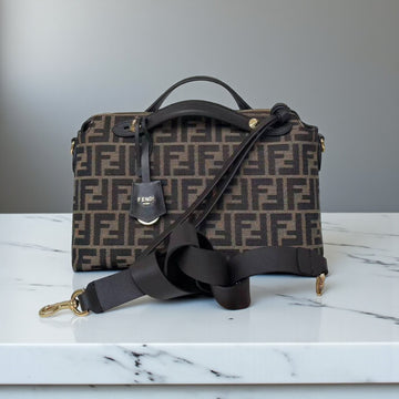 Fendi By The Way Soft Medium Brown – Jacquard FF Fabric