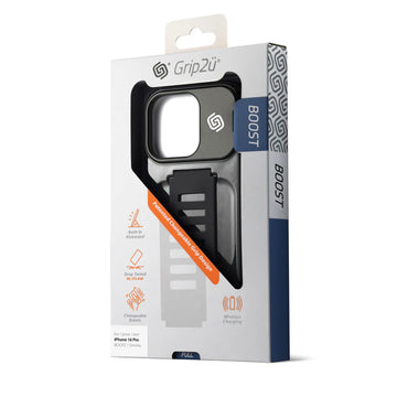 iPhone 16 Pro BOOST KIckstand Clear/SMOKE