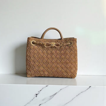Bottega Veneta Medium Andiamo Bag in Suede