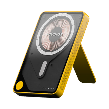 MOMAX 1-Power X Pro Magnetic Wireless Power Bank 5000mAh With Built-In USB-C Cable