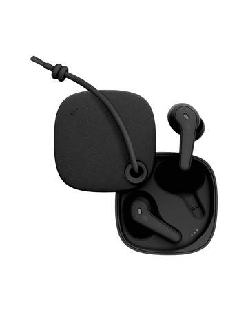 Moxedo True Wireless Earbuds S4 Bluetooth 5.4 ENC Technology 7 Hours Playing Time Touch Control 300 mAh Charging Case with Built-in 4 Powerful Microphones