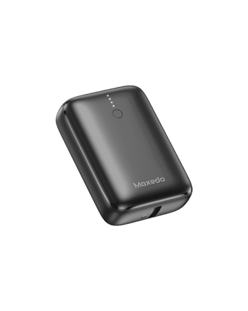 Moxedo Porta-Go Mini Power Bank 10,000 mAh Power Delivery 22.5W Dual Ports USB-C/ USB-A Compact Design Charge and Recharge