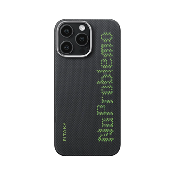 PITAKA Aries Collaborative Luminous Case Tactile Woven Case for iPhone 16 Pro Max