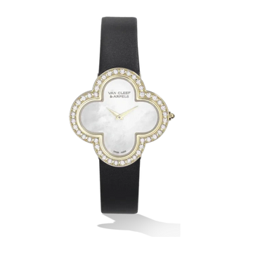 Alhambra Watch – Stainless Steel, Zircon, Satin Strap