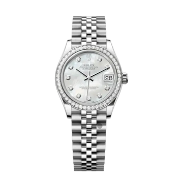 Datejust Oyster 31mm – Sleek Stainless Steel with Zircon