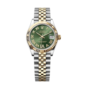 Datejust 31mm – Stainless Steel Watch with Zircon Accents