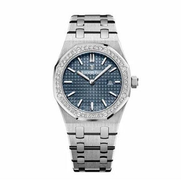 "Royal Oak Quartz 33mm Stainless Steel with Zircon Accents "