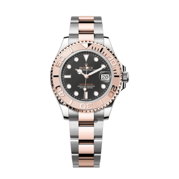 Yachet Master 37mm Sleek Stainless Steel Watch