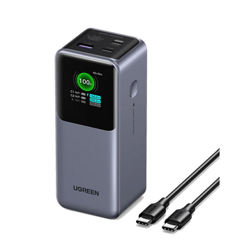 UGREEN Nexode Power Bank 20000mAh 130W with Smart Digital Display