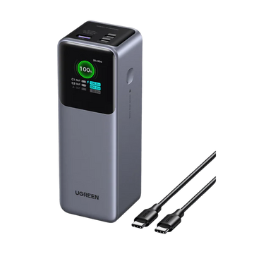 UGREEN Nexode Power Bank 25000mAh 200W with Smart Digital Display
