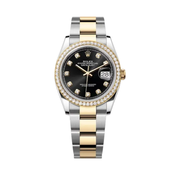 Datejust Oyster 36mm Watch – Steel with Zircon Detailing