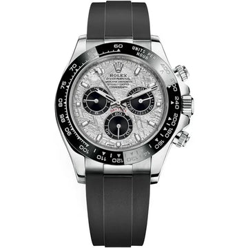 Cosmograph Daytona 40mm Stainless Steel Rubber Strap