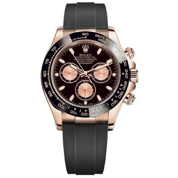Cosmograph Daytona 40mm Stainless Steel Rubber Strap