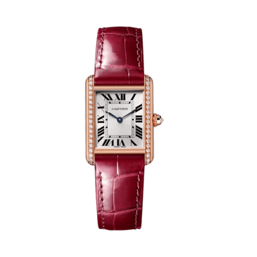 Tank Louis Cartier Watch 25mm Quartz Steel with Zircon