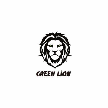 Green lion