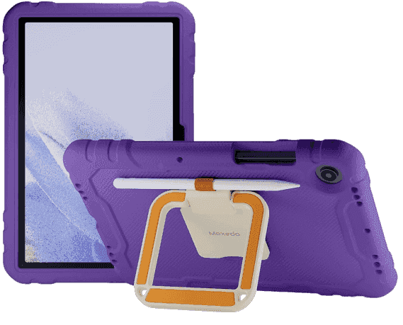 Moxedo Rugged Protective EVA Foam Silicone Kids Case Cover, Shockproof Foldable 360 Rotatable Stand Handle Grip with Pencil Holder Compatible for Apple iPad 10