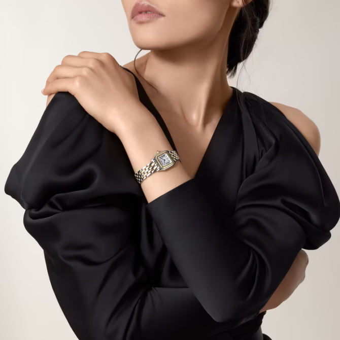 Panthère de Cartier Small 23x30mm White & Yellow Gold Quartz