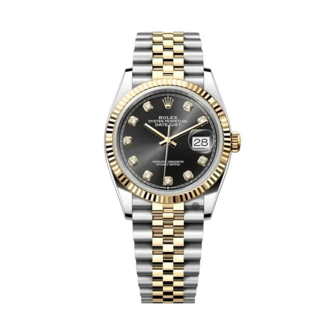 Datejust Oyster 36mm Stainless Steel Featuring Zircon