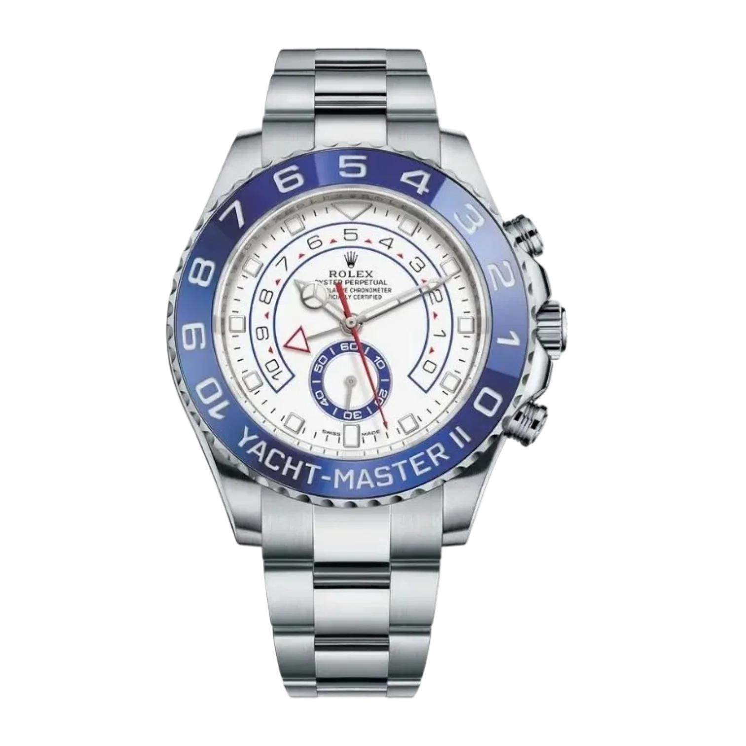Yachet Master 44mm Watch in Stainless Steel