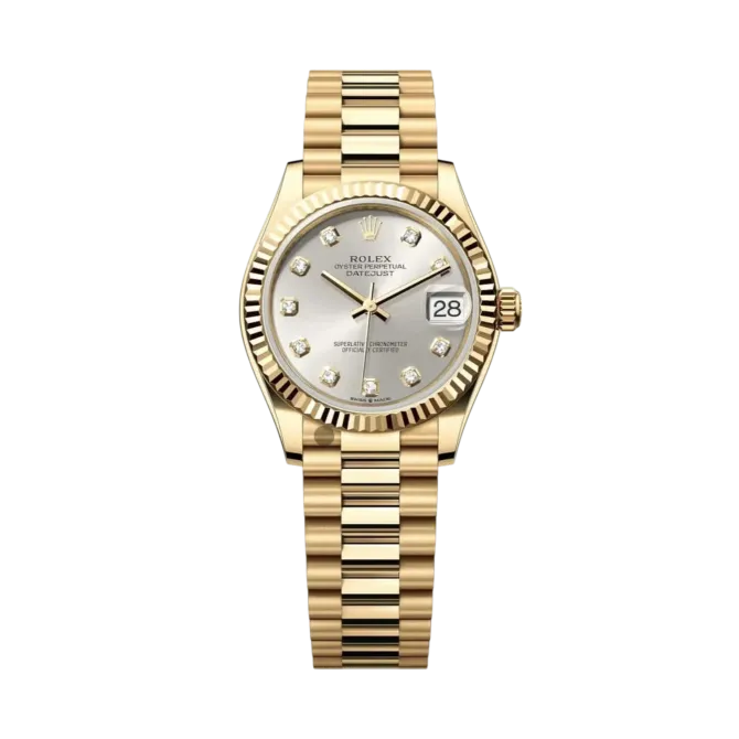 Datejust Oyster 31mm – Stainless Steel with Zircon Accents