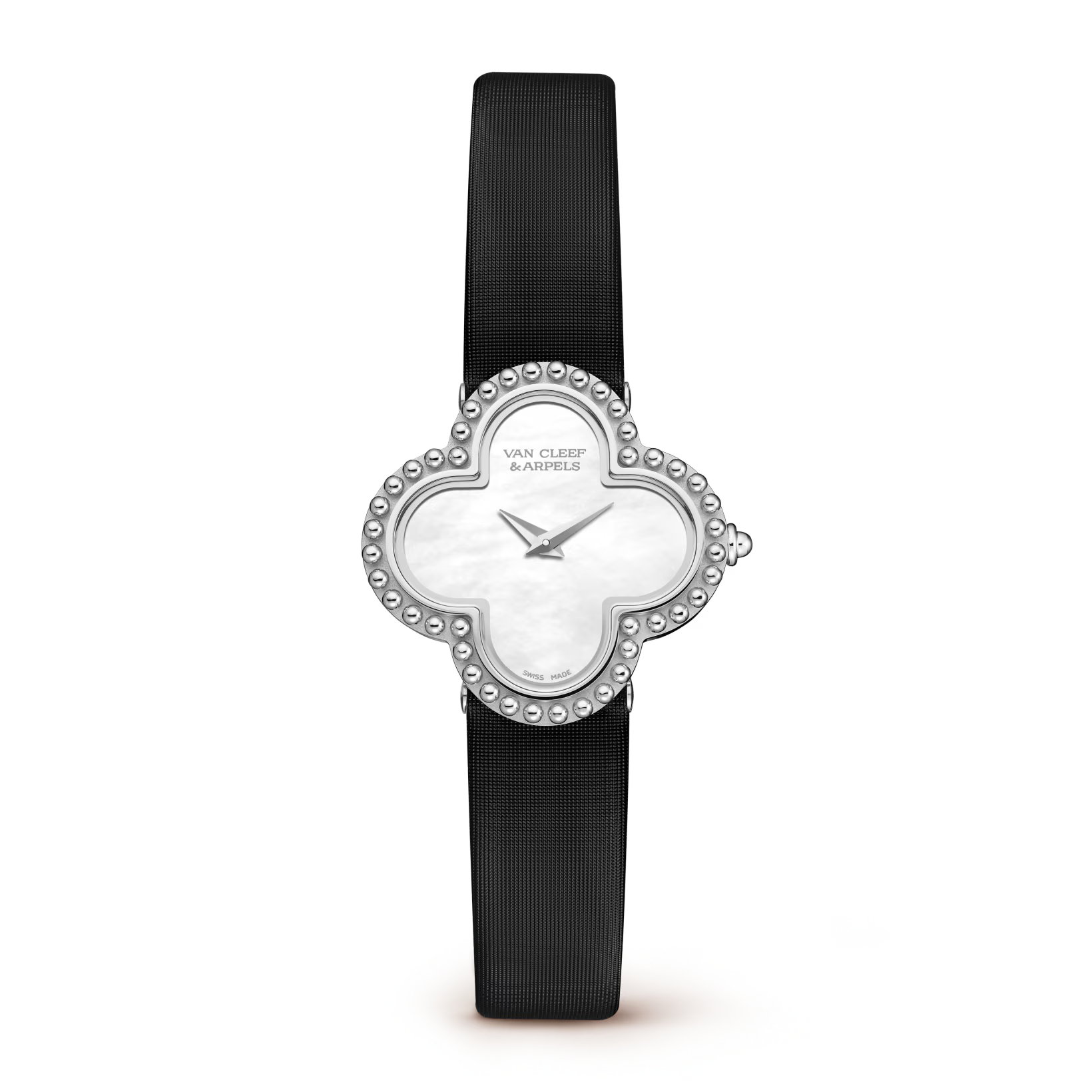 Alhambra Watch – 30mm Satin Strap, Zircon, Stainless Steel
