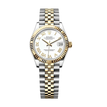 Datejust Oyster 31mm – White Dial with Yellow & White Gold