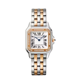 Panthère de Cartier Medium 29x37mm Rose & White Gold Quartz