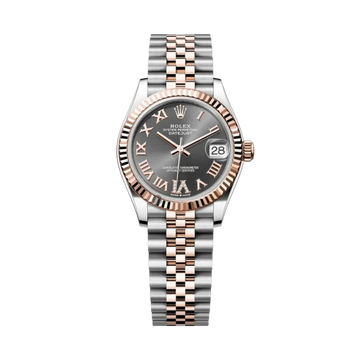 Datejust Oyster 31mm – Dark Gray Dial with White & Rose Gold