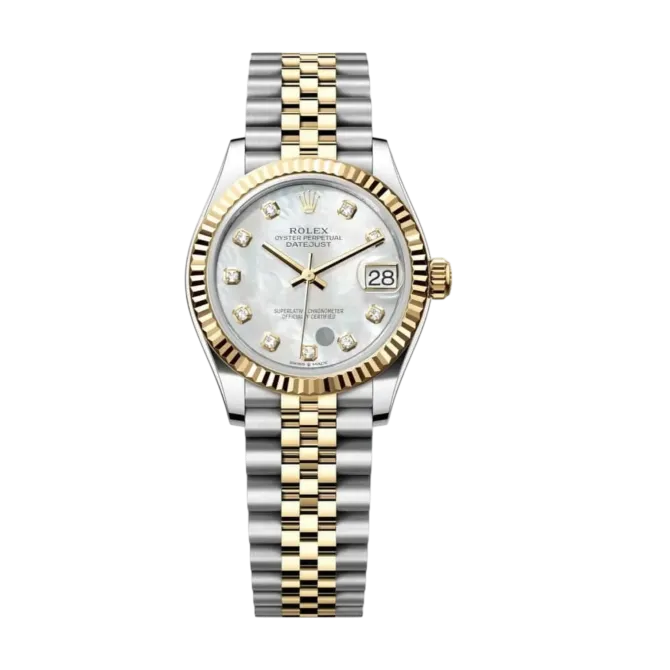 Datejust Oyster 31mm – Mother-of-Pearl Dial with Gold & Steel
