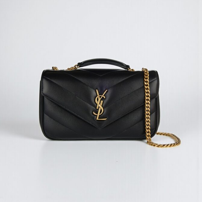 YSL Loulou Small Bag Black – Soft Lambskin Leather