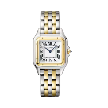 Panthère de Cartier Medium 29x37mm Rose & White Gold Quartz