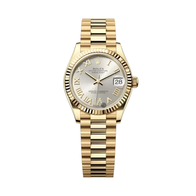 Datejust Oyster 31mm – Silver Dial with Yellow Gold & Steel