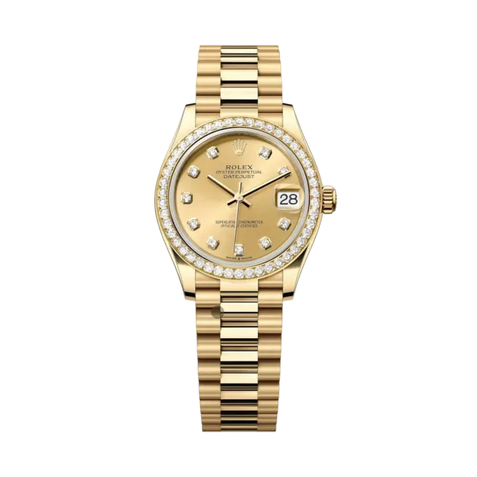 Datejust Oyster 31mm – Stainless Steel with Zircon Accents